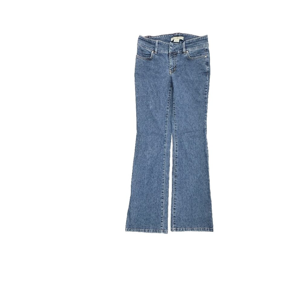 Tommy Hilfiger Slim Fit Bootcut‎ Women's size 6 Dark Wash Blue Denim Jeans